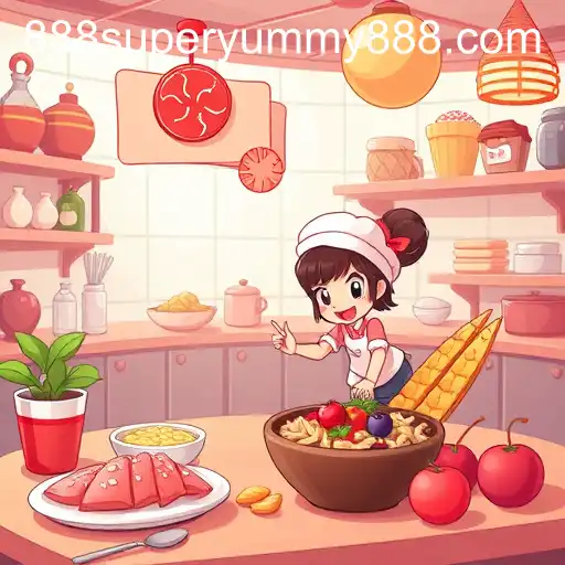 SuperYummy888: Engaging the Gaming World with Culinary Delight